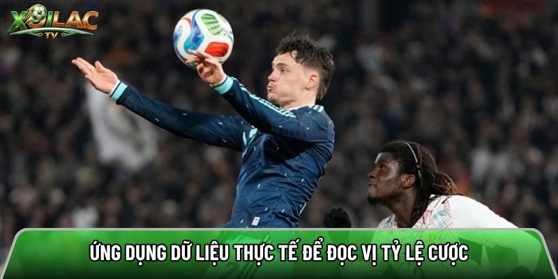 Ứng dụng dữ liệu thực tế để đọc vị tỷ lệ cược